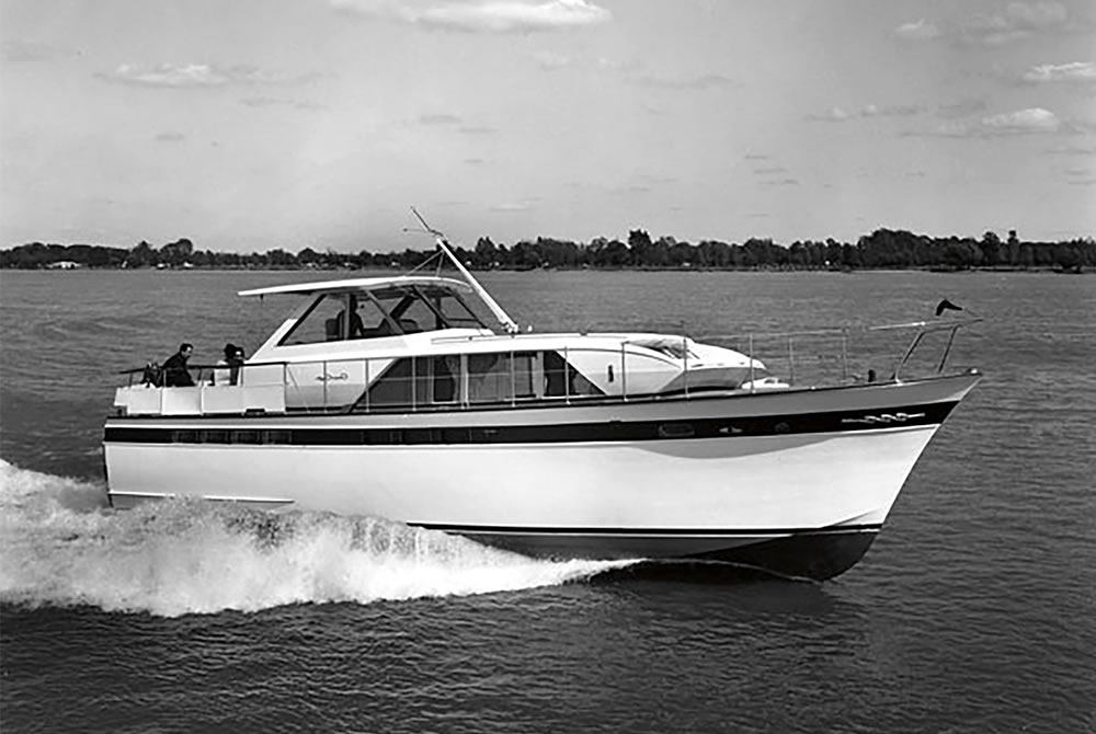 1971 chris craft wooden boat